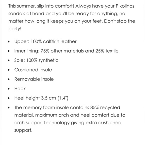 Pikolinos Granada Multi Color Woven Leather Strap Sandal. Like new. - Picture 15 of 15